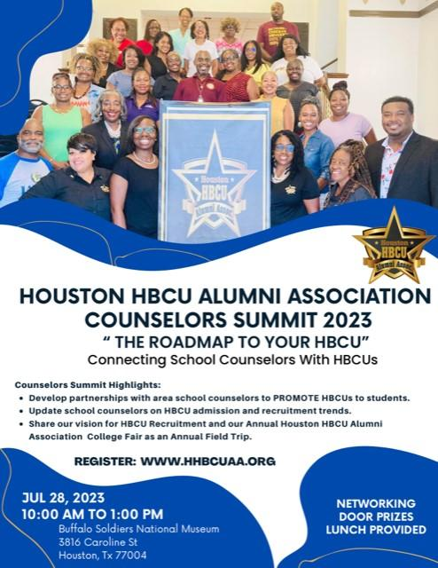 Houston HBCU Alumni Association Counselors Summit 2023