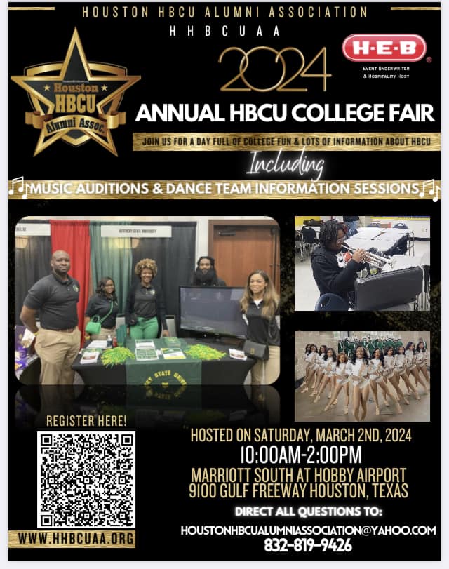 Flyer for the Annual HBCU College Fair
